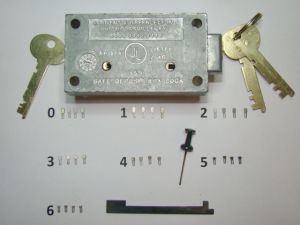 Наборный ключ для сейфовых замков Sargent&Greenleaf 4440.