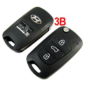 HYUNDAI I30 IX35 корпус ключа с лезвием 3-х кнопочный - 5шт. ― Diagof.ru ™