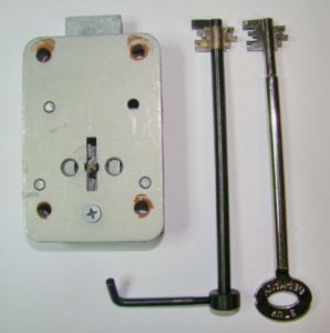 Декодер и наборный ключ для сейфовых замков STUV.